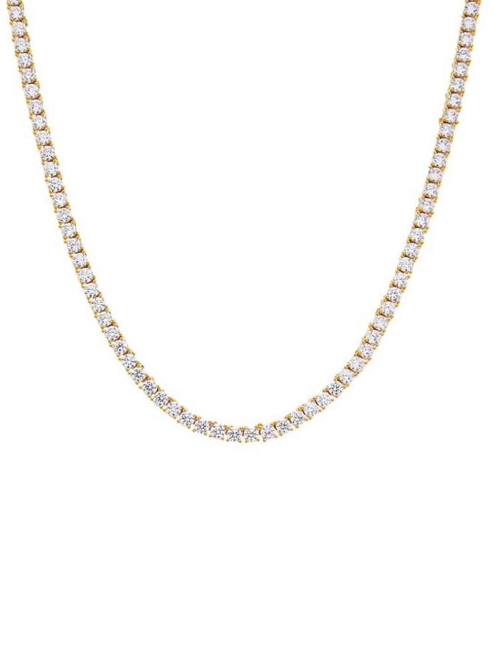 Adina Eden CZ Tennis Necklace New!